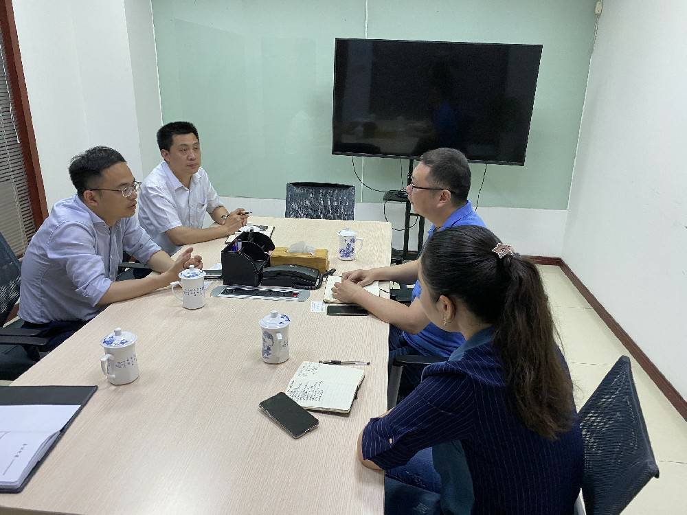 无锡市工信局领导来江南网页版-江南JIANGNAN(中国)科技开展“三联三解”活动